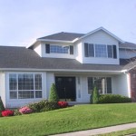 Camas WA House - Hardi Plank Siding & Fiberglass Door