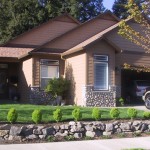 Painted Cedar Shakes & Hardi-plank Siding